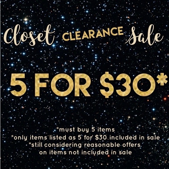 5 Items/$30 Offer! - Picture 1 of 1